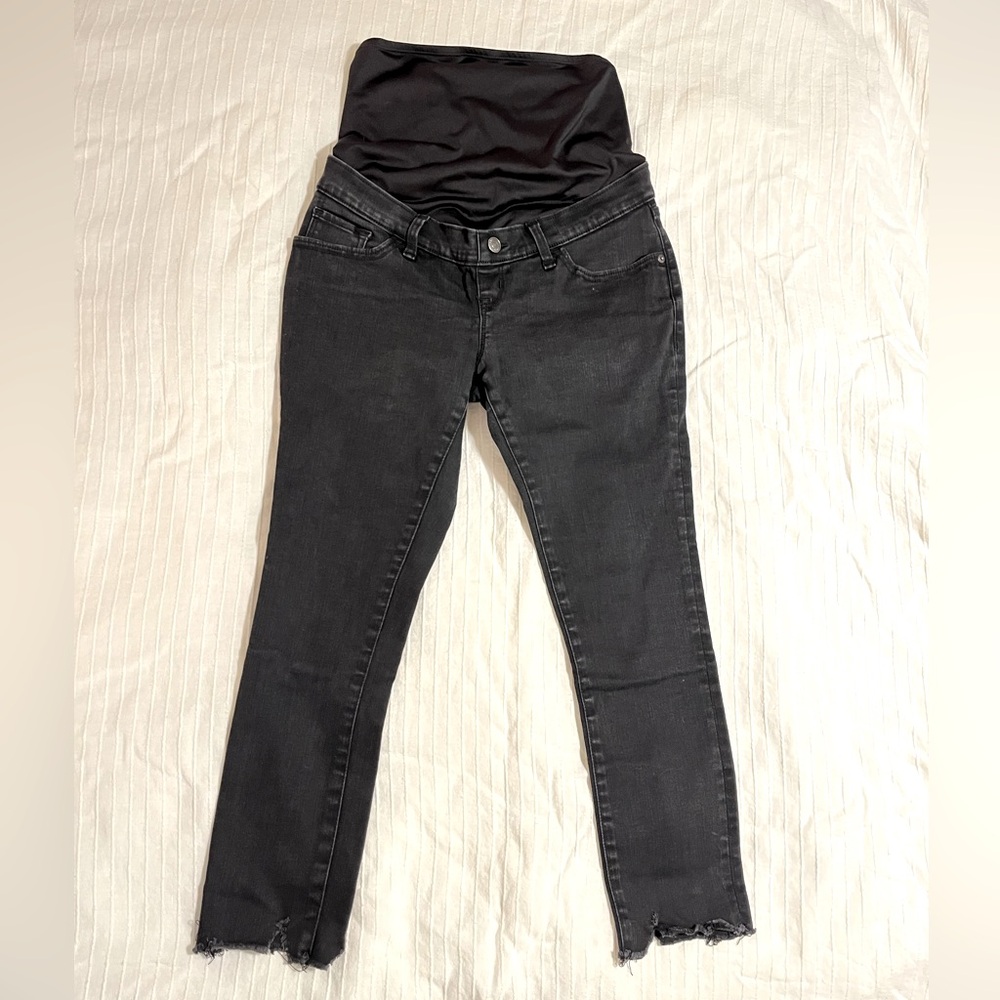 Abercrombie & Fitch Maternity Stretch Skinny Jeans SZ 27 / 4 SHORT